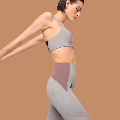 On Movement Tights Long Zinc | Grape (Women'S)