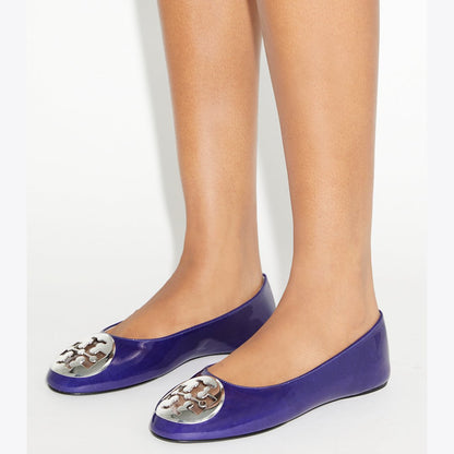 Tory Burch Reva Ballet BALLPOINT BLUE