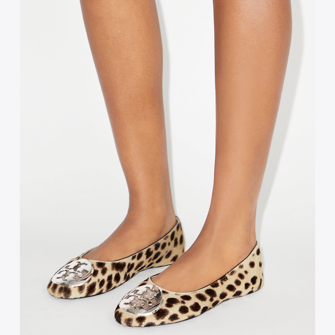Tory Burch Reva Ballet CHEETAH SPOTS