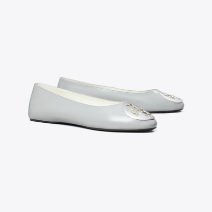 Tory Burch Reva Ballet LOUTRE GRAY