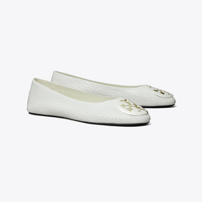 Tory Burch Reva Ballet WHITE