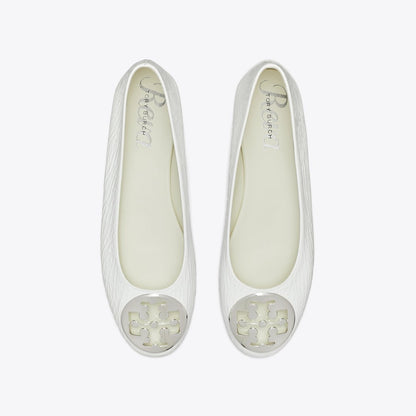 Tory Burch Reva Ballet WHITE