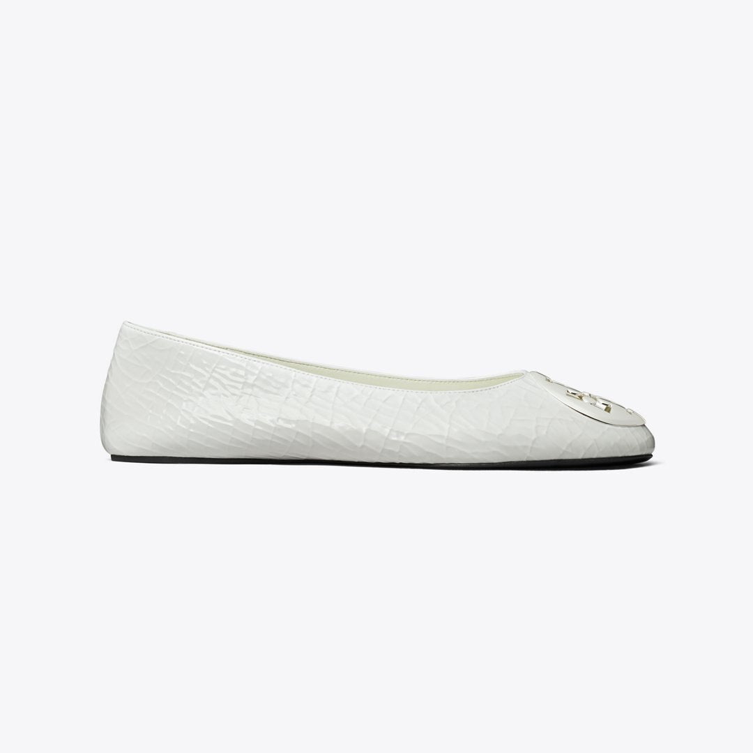 Tory Burch Reva Ballet WHITE