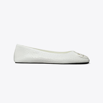Tory Burch Reva Ballet WHITE