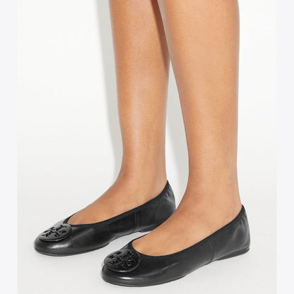 Tory Burch Reva Travel Ballet PERFECT BLACK / PERFECT BLACK