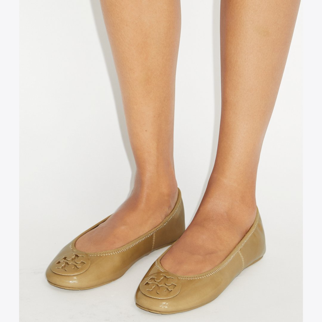 Tory Burch Reva Travel Ballet PALO SANTO / PALO SANTO