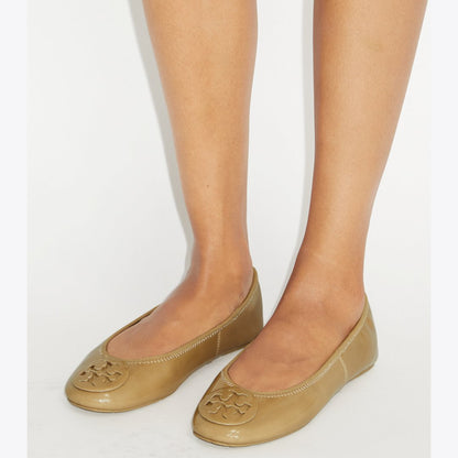 Tory Burch Reva Travel Ballet PALO SANTO / PALO SANTO