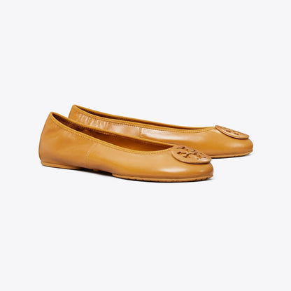 Tory Burch Reva Travel Ballet WALNUT / WALNUT