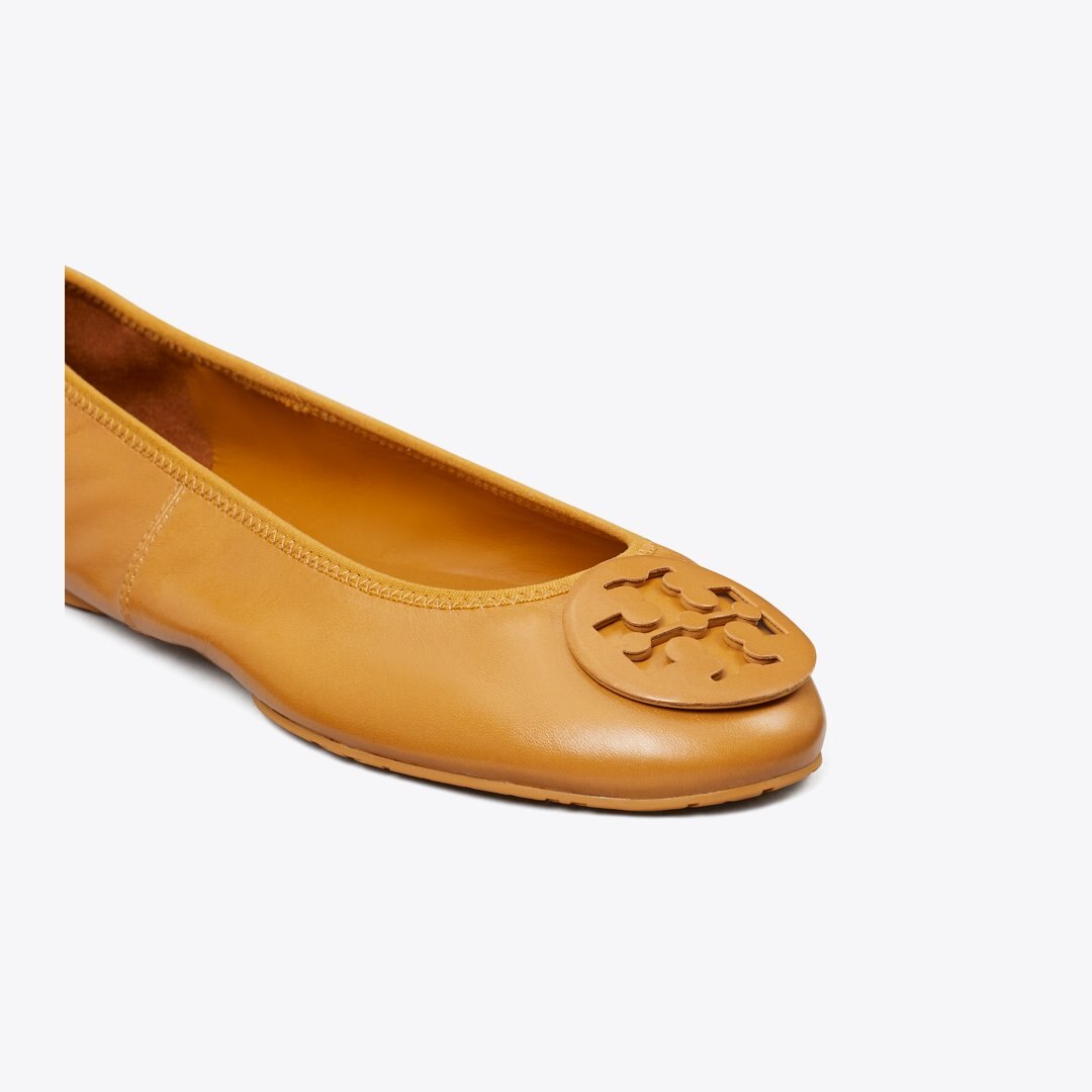 Tory Burch Reva Travel Ballet WALNUT / WALNUT