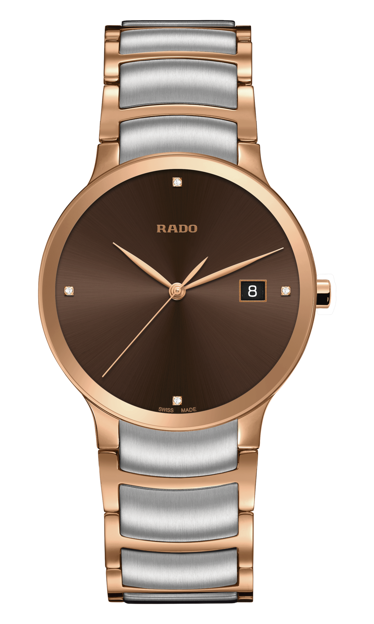 Rado Centrix Diamonds Brown r30554743