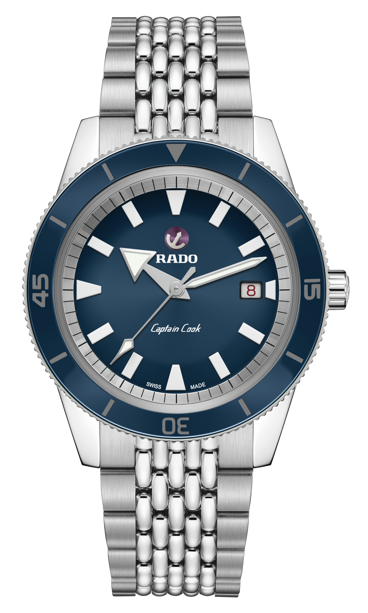 Rado Captain Cook Automatic Blue r32505203