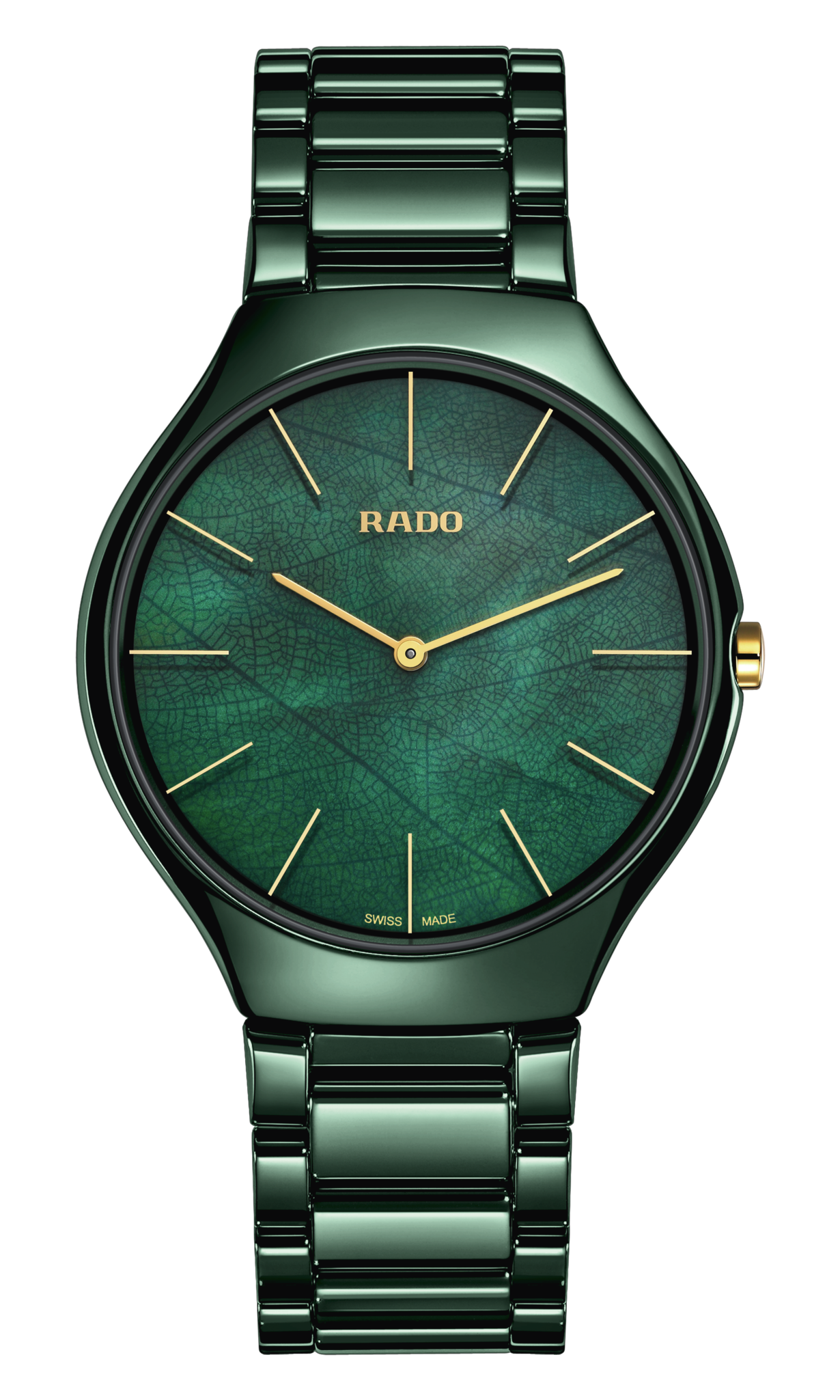 Rado True Round Thinline Green r27006912