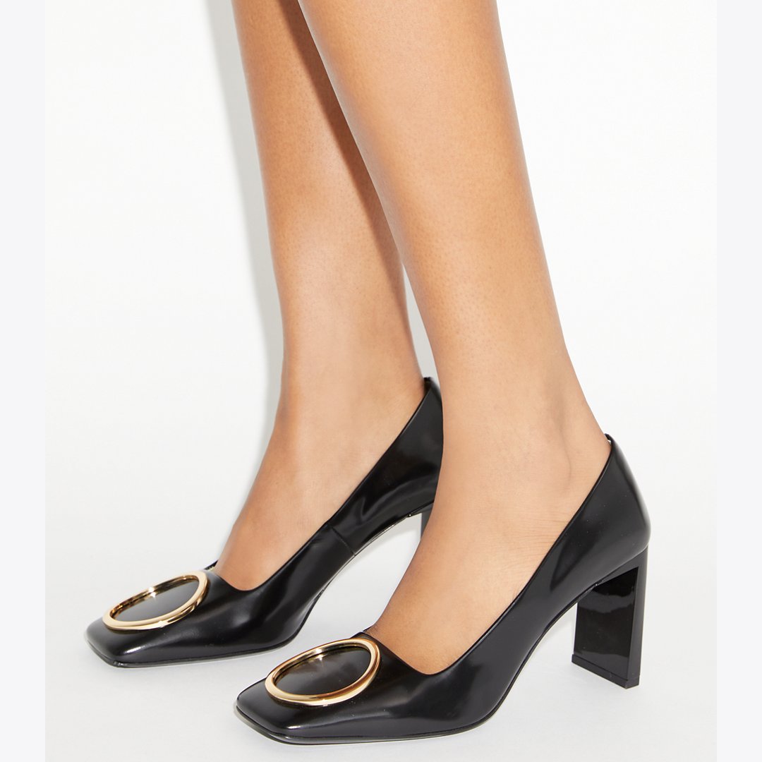 Tory Burch Ring Pump PERFECT BLACK / GOLD
