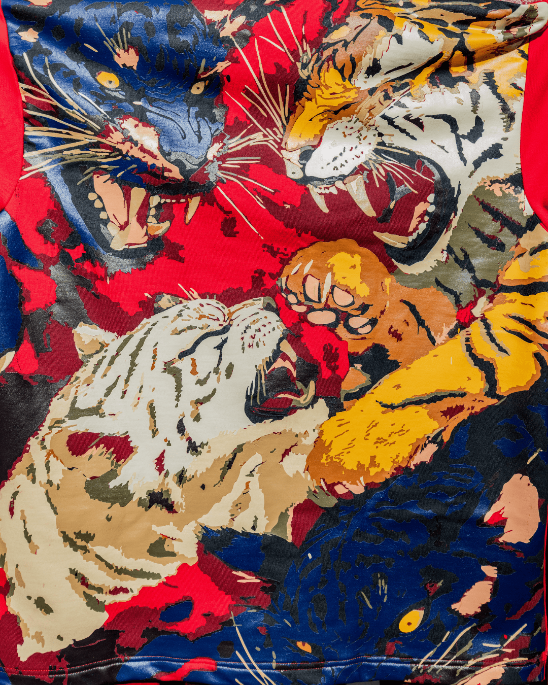 RIVAL ROAR TIGER RED TEE