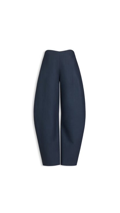 Alaïa Round Wool Crepe Pants