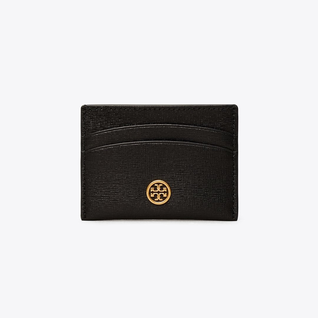 Tory Burch Robinson Card Case Black