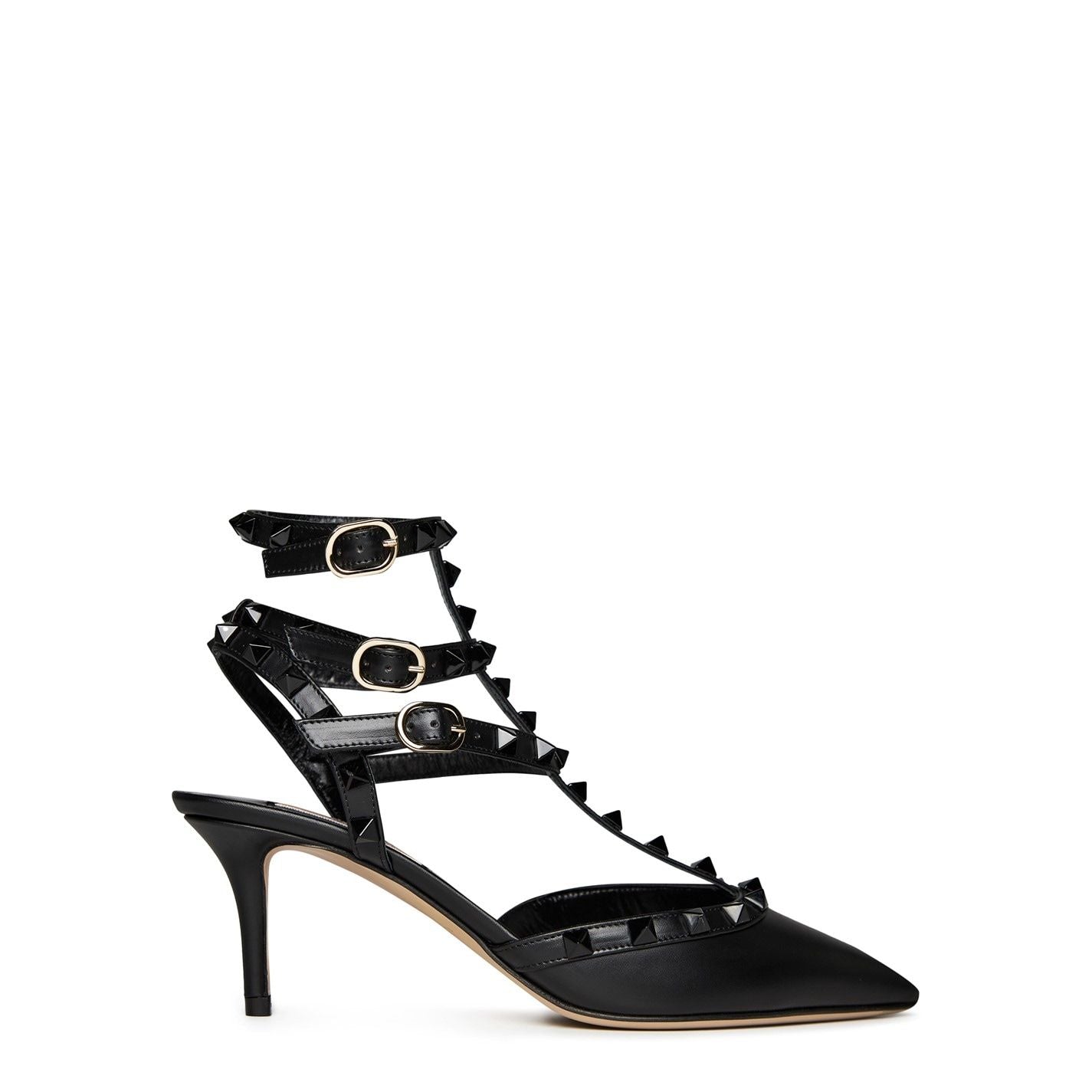  Rockstud Cage Pumps Nero 0NO