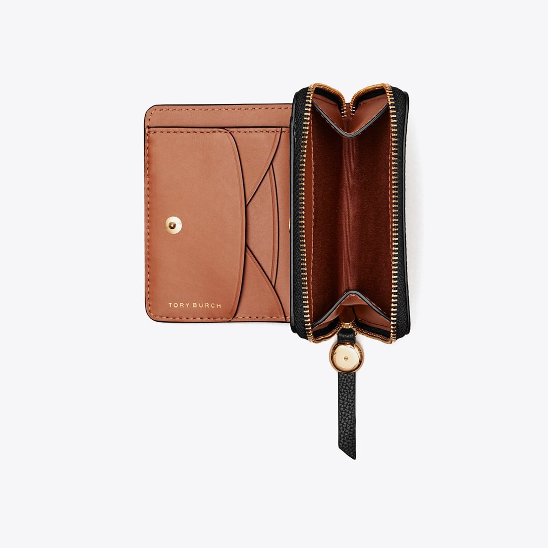 Tory Burch Romy Bi-Fold Wallet Black