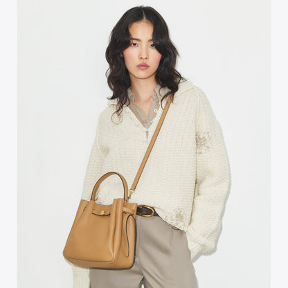 Tory Burch Romy Bucket Bag Tiramisu