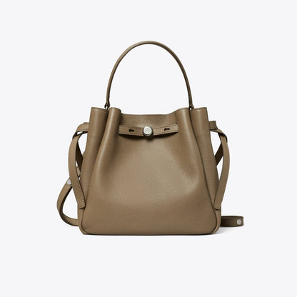 Tory Burch Romy Bucket Bag Wild Mushroom