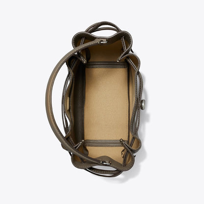 Tory Burch Romy Bucket Bag Wild Mushroom