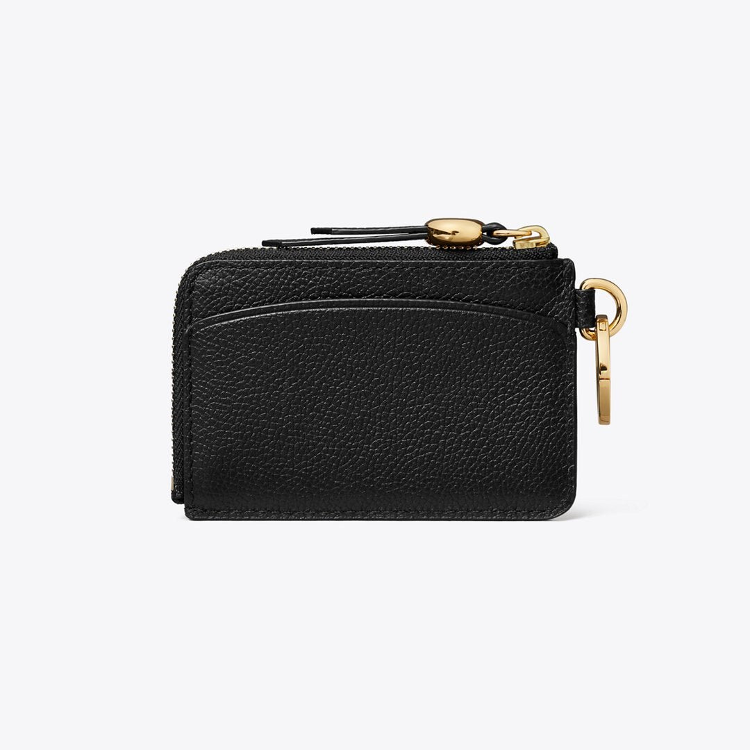 Tory Burch Romy Card Case Bag Charm Black