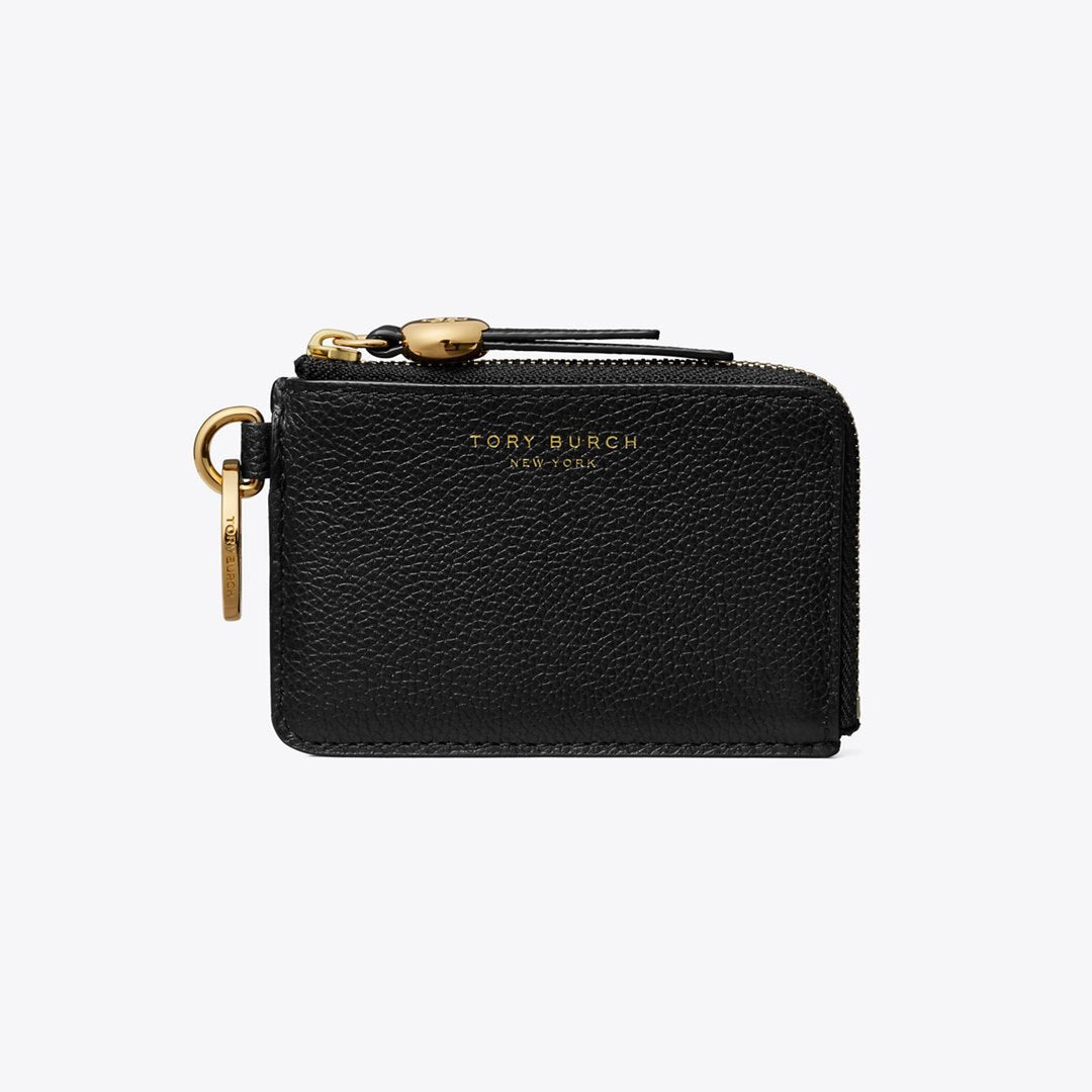 Tory Burch Romy Card Case Bag Charm Black