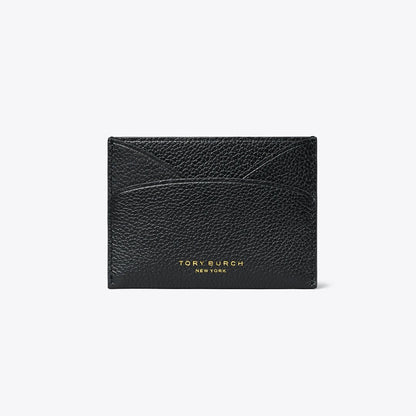 Tory Burch Romy Flat Card Case Black