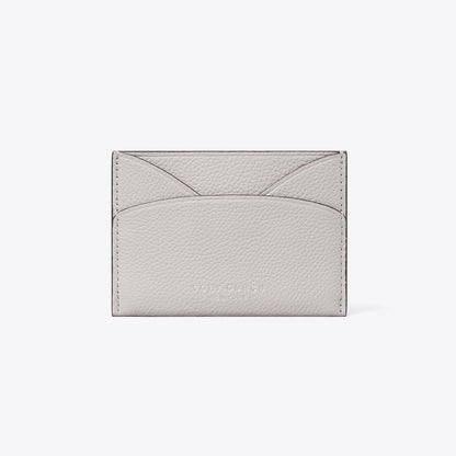 Tory Burch Romy Flat Card Case Dove Gray