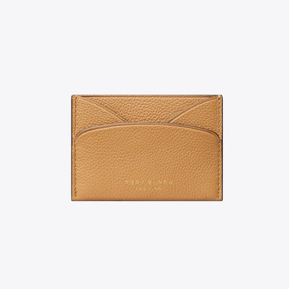 Tory Burch Romy Flat Card Case Tiramisu