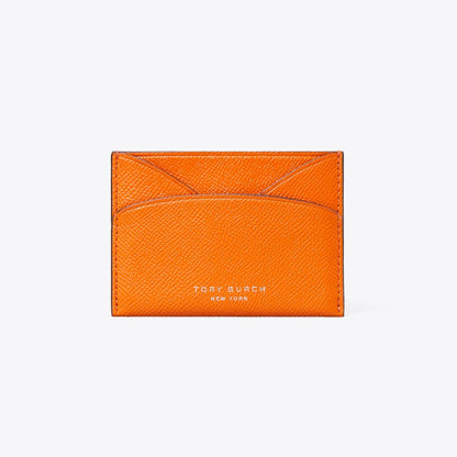 Tory Burch Romy Flat Card Case Orange