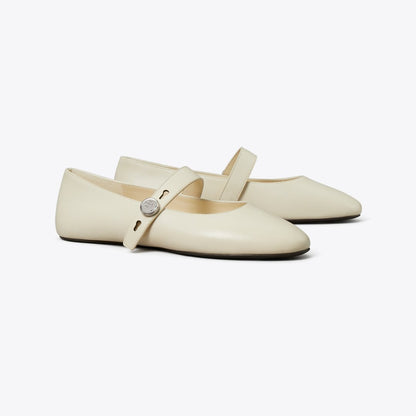 Tory Burch Romy Mary Jane LIGHT CREAM