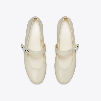 Tory Burch Romy Mary Jane LIGHT CREAM
