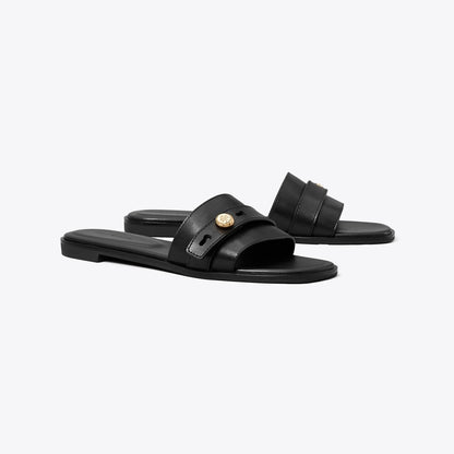 Tory Burch Romy Slide PERFECT BLACK