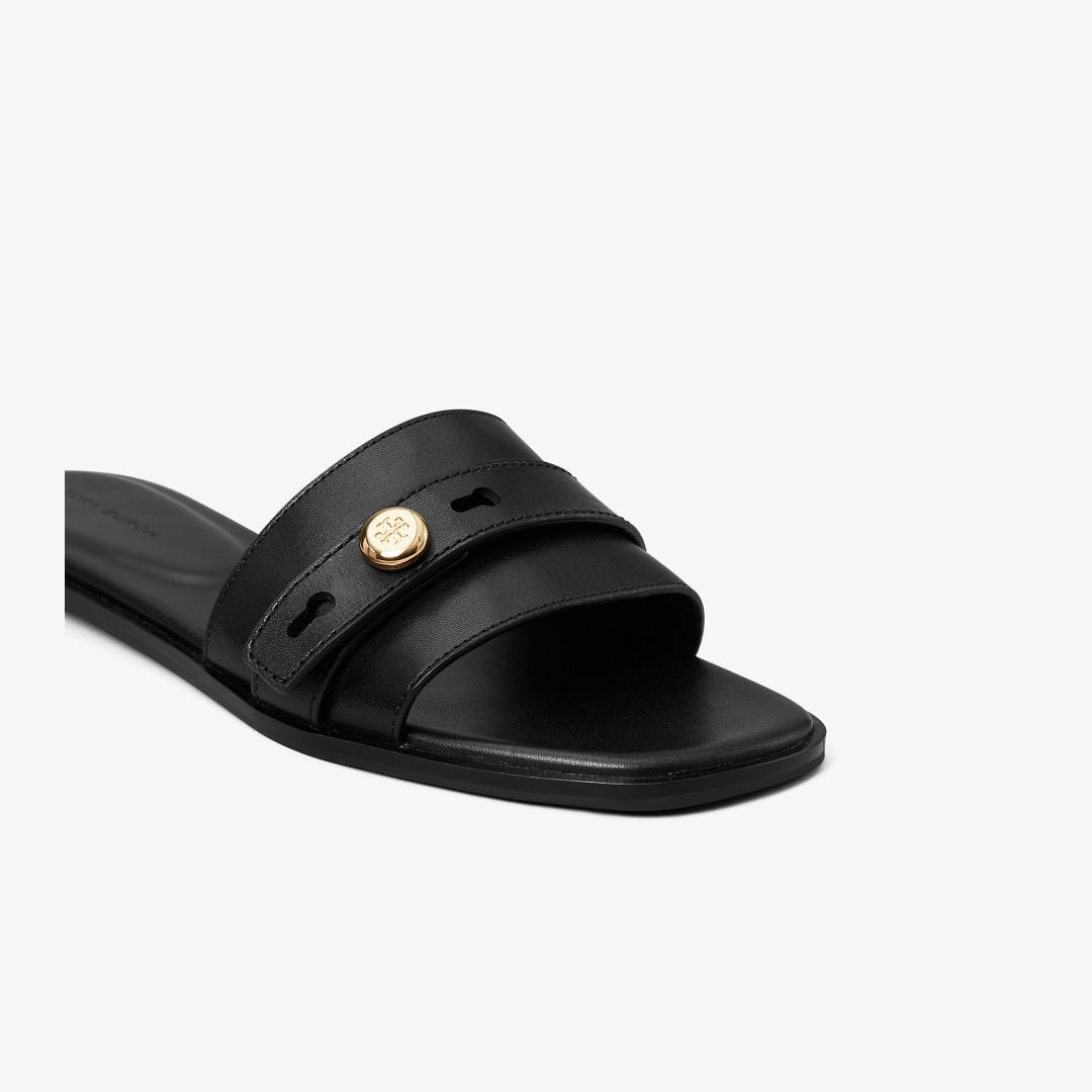 Tory Burch Romy Slide PERFECT BLACK