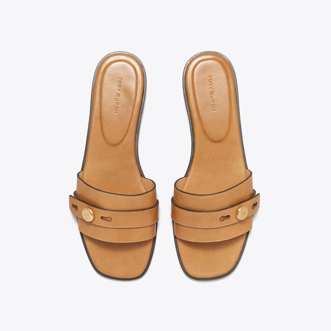 Tory Burch Romy Slide TIRAMISU
