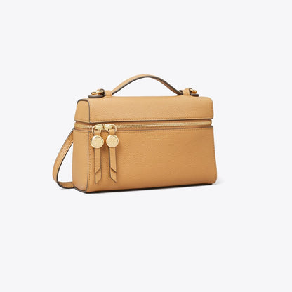 Tory Burch Romy Slim Top Handle Bag Tiramisu