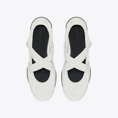 Tory Burch Romy Sport Mary Jane WHITE