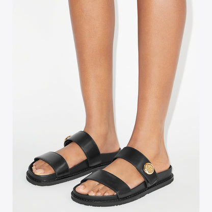 Tory Burch Romy Sport Slide PERFECT BLACK