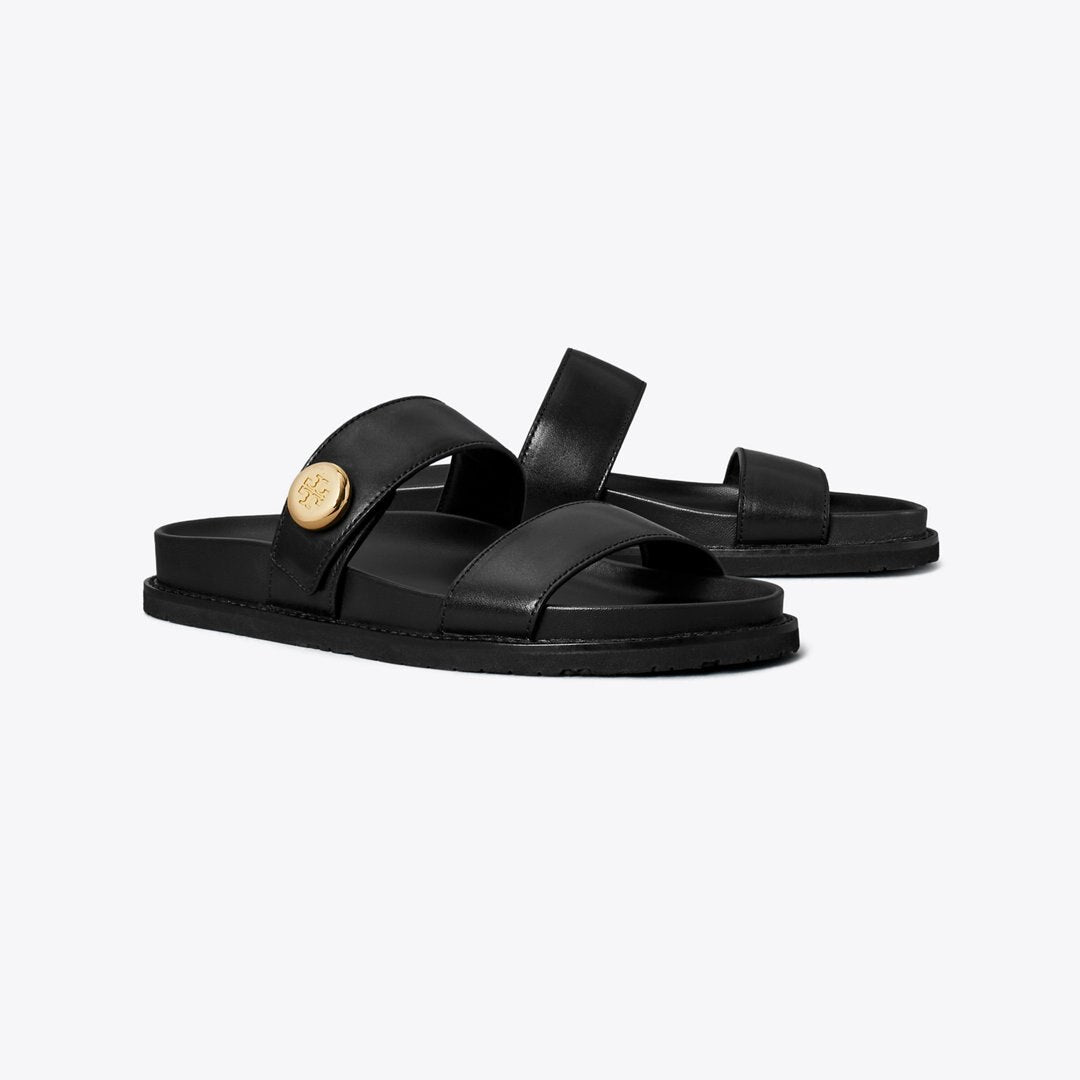 Tory Burch Romy Sport Slide PERFECT BLACK