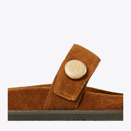 Tory Burch Romy Sport Slide Cognac