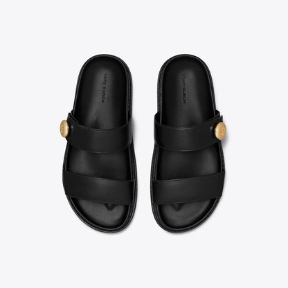 Tory Burch Romy Sport Slide PERFECT BLACK