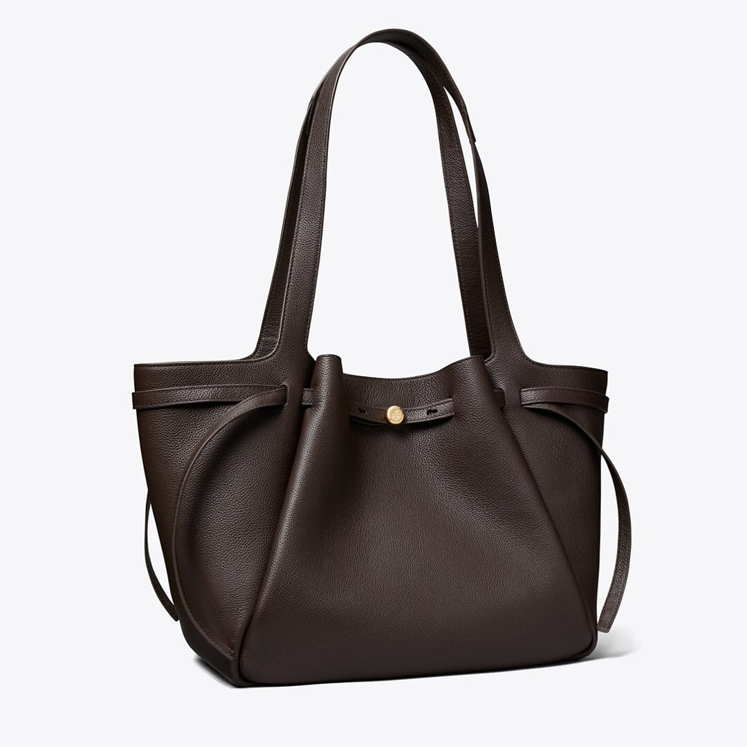 Tory Burch Romy Tote Deep Brown