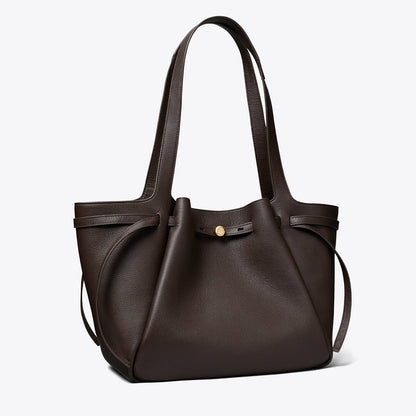 Tory Burch Romy Tote Deep Brown