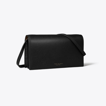 Tory Burch Romy Wallet Crossbody Black