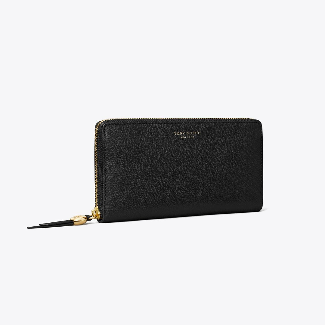 Tory Burch Romy Zip Continental Wallet Black