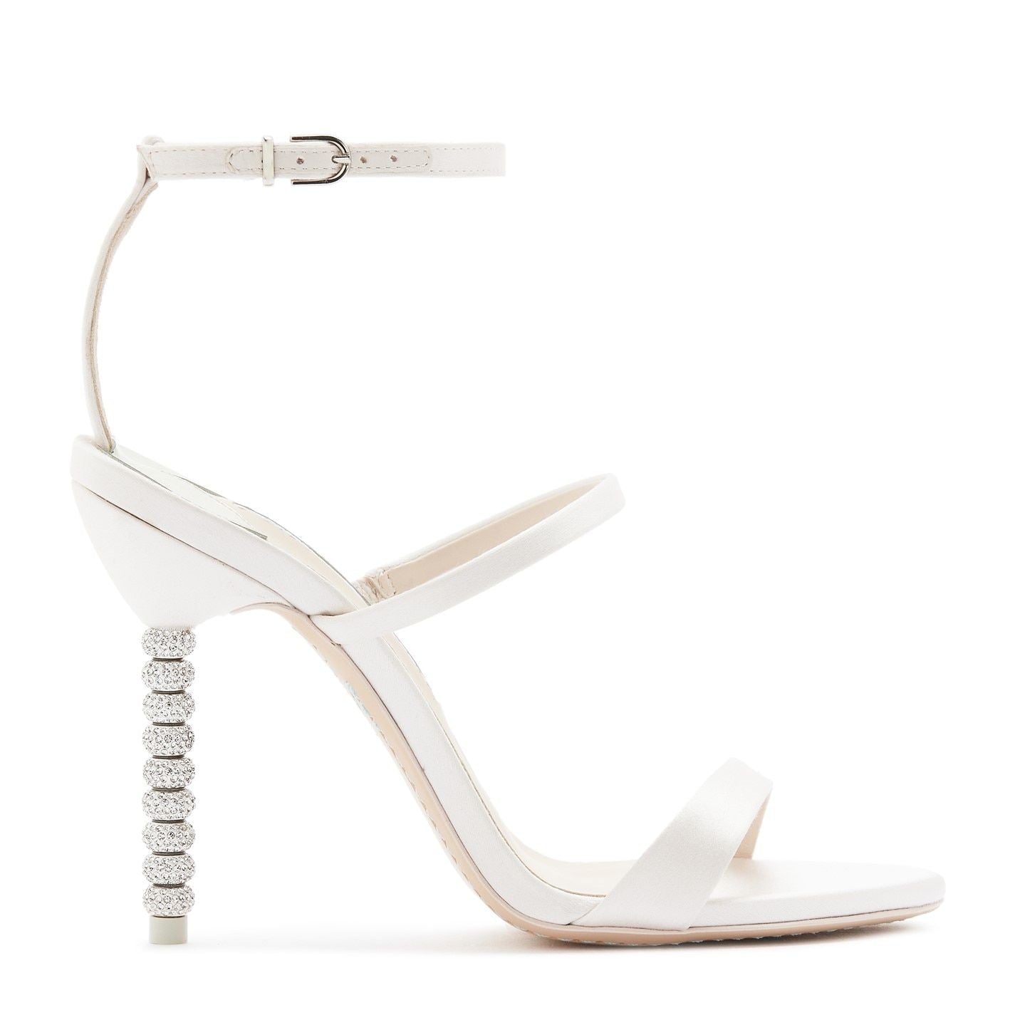  Rosalind Crystal Sandals Soft Ivory