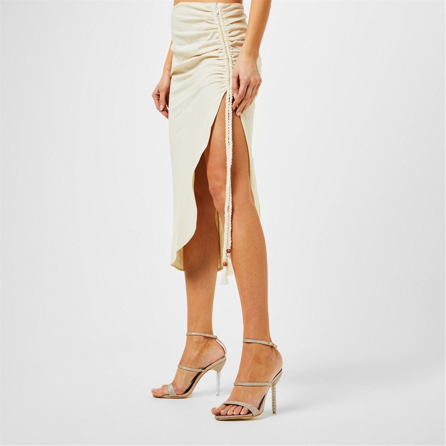 Rosalind Heeled Sandals Champagne Glit