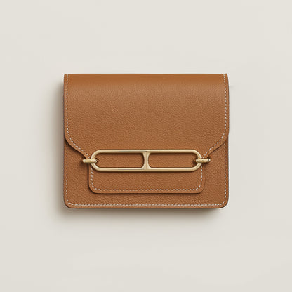  Hermes Roulis Slim Wallet Bleu Glacier