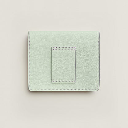  Hermes Roulis Slim Wallet Vert Fizz